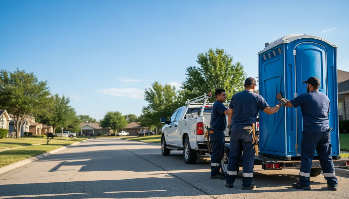 Portable Toilet Rental in Sunnyvale, TX near me